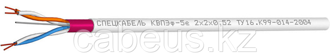 Кабель симметричный для структурированных кабельных систем (UTP) категории 5e, одиночной прокладки КВПЭф-5е - фото 1 - id-p113346133