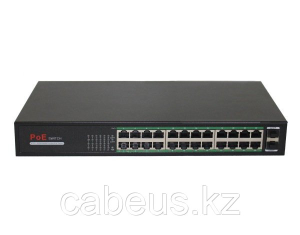 Коммутатор 24-портовый Gigabit Ethernet с PoE CO-SWP24GFv2 - фото 1 - id-p113342208