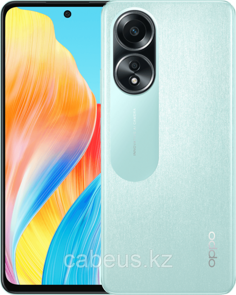 Смартфон OPPO A58 6/128Gb Green - фото 1 - id-p113353165