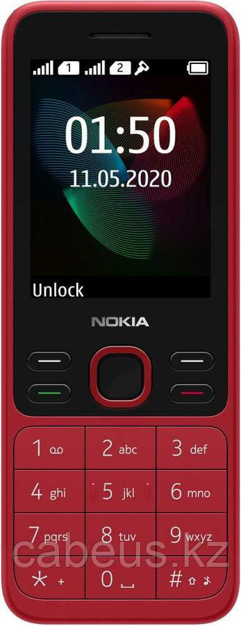 Телефон Nokia 150 Dual Sim (2020) Red - фото 1 - id-p113353181