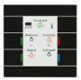 Сенсорный выключатель MDT technologies BE-GT2TS.01 KNX II Smart 4/6/8/12x канальный (6 сенсорных зон), цветной - фото 1 - id-p113329447
