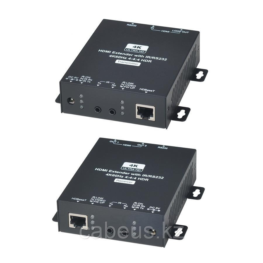 Комплект для передачи HDMI-сигнала, ИК-управления, RS232 HE02EIX - фото 1 - id-p113336323