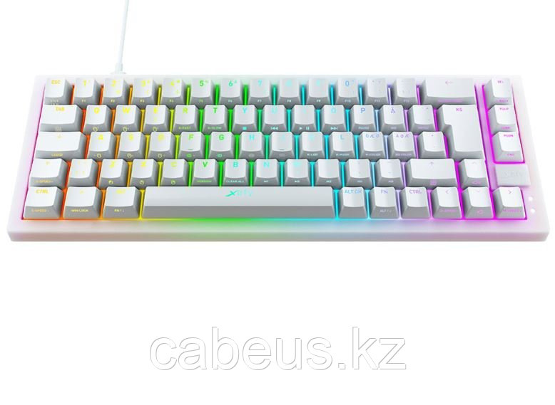 Игровая механическая клавиатура Xtrfy K5-RGB-CPT-TPWHITE-R-RUS - фото 1 - id-p31728494