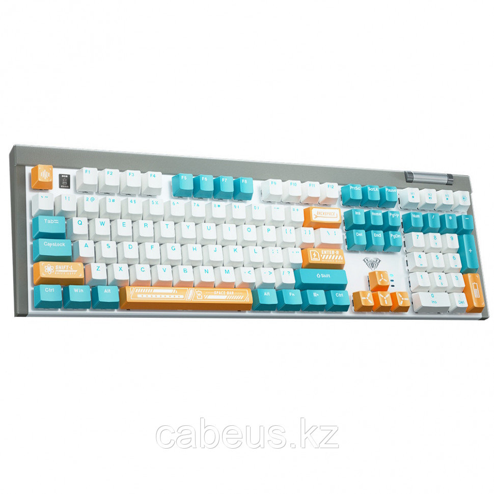 Механическая клавиатура AULA F3050 Green/White - фото 1 - id-p113331506