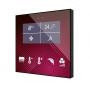 Комнатный контроллер Zennio ZVI-FD KNX Flat Display, ЖК дисплей 1,8 , до 8 элементов индикации, 5 многоф.