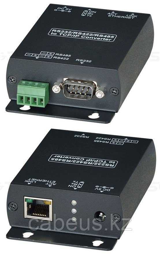 Преобразователь интерфейса RS485/RS422/RS232 в Ethernet RS007 - фото 1 - id-p113336387
