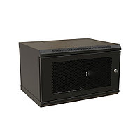 Шкаф настенный 19-дюймовый, 6U WR-TW-0666-SD-RAL9004