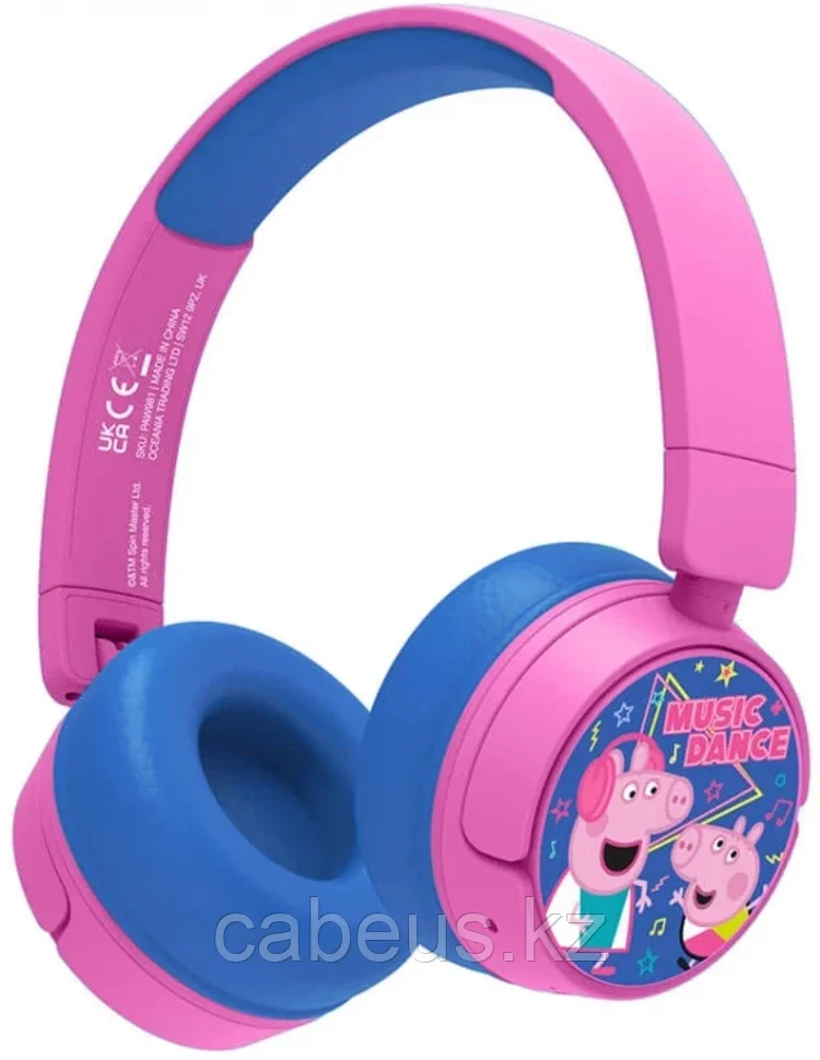 Гарнитура OTL Technologies Peppa Pig Kids Wireless - фото 1 - id-p113363788