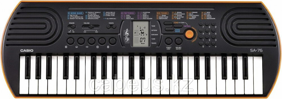 Синтезатор CASIO SA-76 Orange - фото 1 - id-p113352327