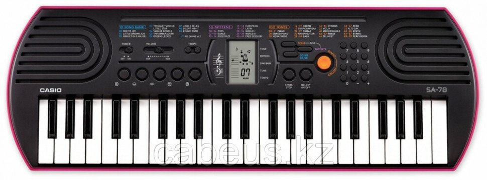 Синтезатор CASIO SA-78 Pink - фото 1 - id-p113352328