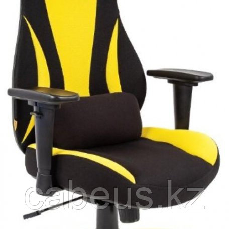 Кресло игровое Chairman game 14 00-07022221 Black/Yellow - фото 1 - id-p113331688