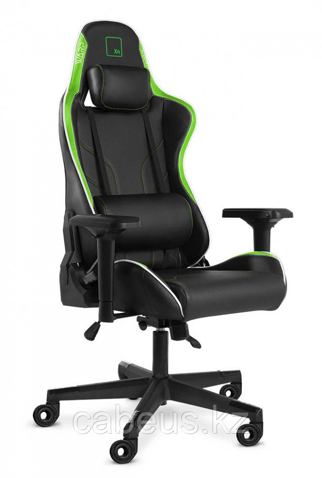 Игровое кресло WARP Xn Black/Green - фото 1 - id-p113371799