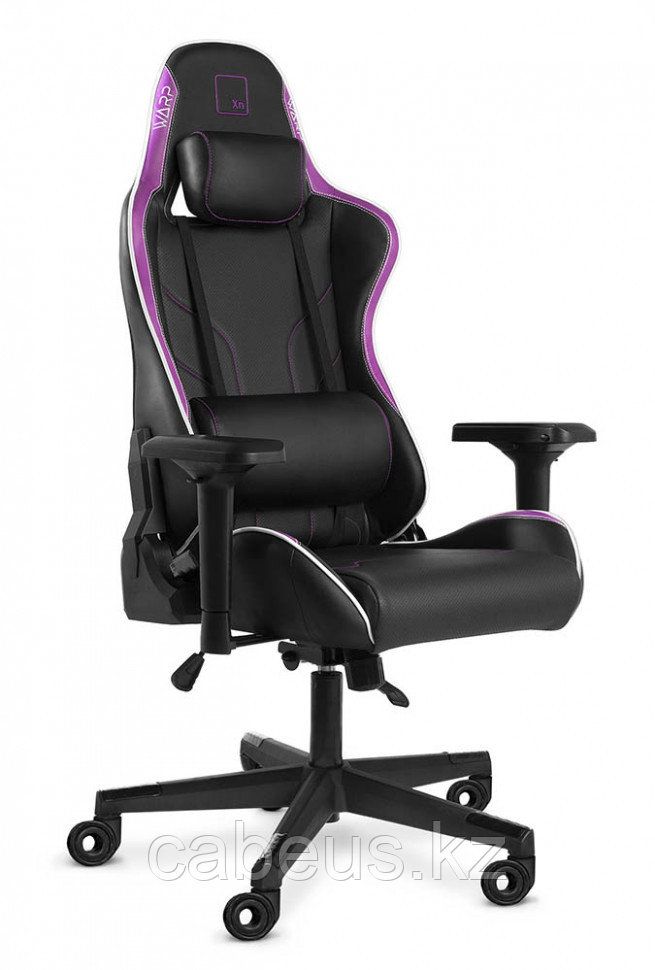 Игровое кресло WARP Xn Black/Purple - фото 1 - id-p113371801