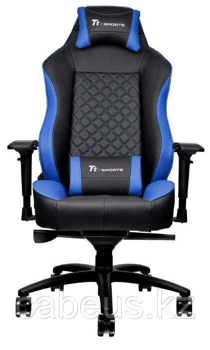 Игровое кресло Thermaltake GT Comfort GTC 500 Black/Blue (GC-GTC-BLLFDL-01) - фото 1 - id-p113371815