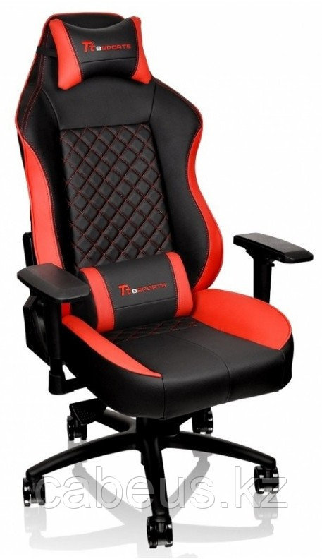 Игровое кресло Thermaltake GT Comfort GTC 500 Black/Red (GC-GTC-BRLFDL-01) - фото 1 - id-p113371817