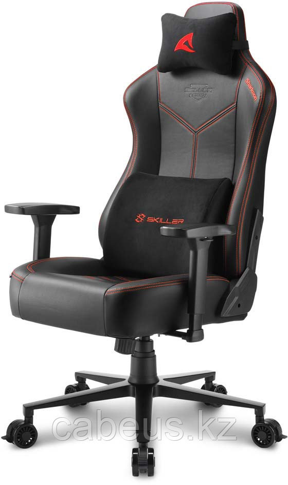 Игровое кресло Sharkoon Shark Skiller SGS30 Black/Red - фото 1 - id-p113371822