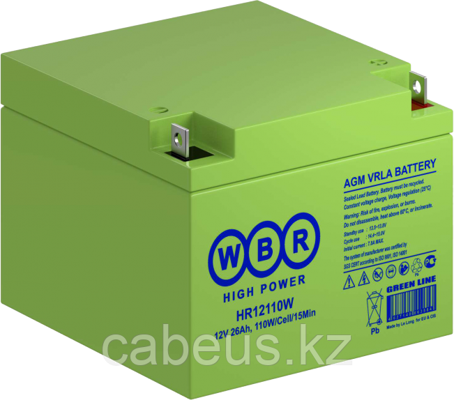 Аккумуляторная батарея WBR HR12110W - фото 1 - id-p113373820