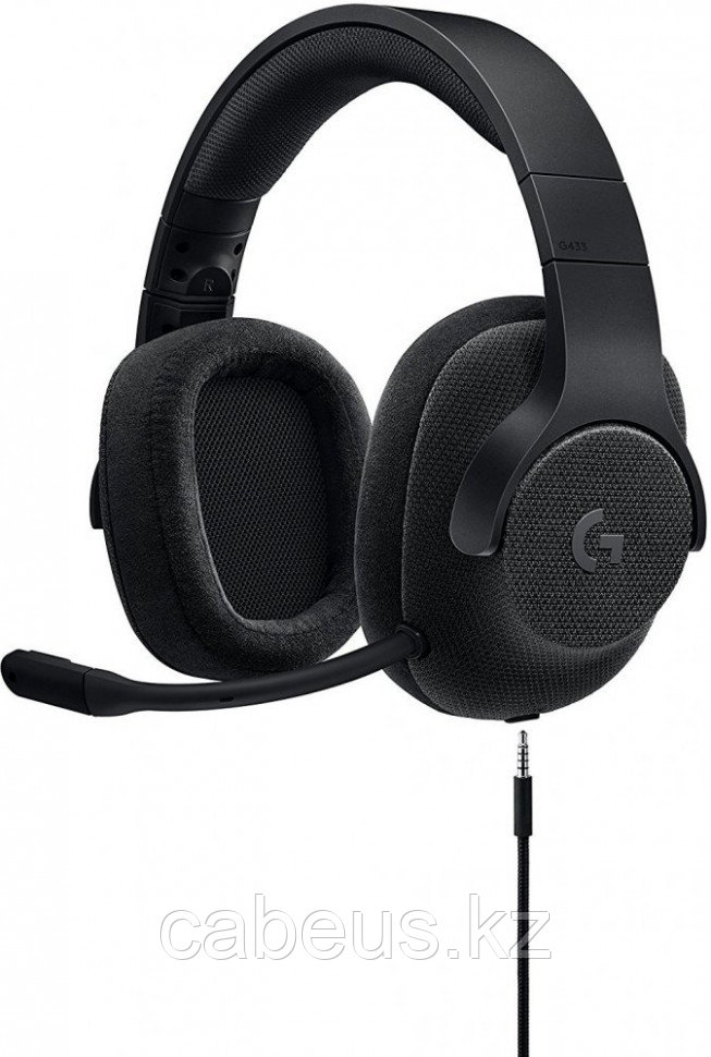 Гарнитура Logitech Gaming Headset G433 Triple Black (981-000668) - фото 1 - id-p113363852