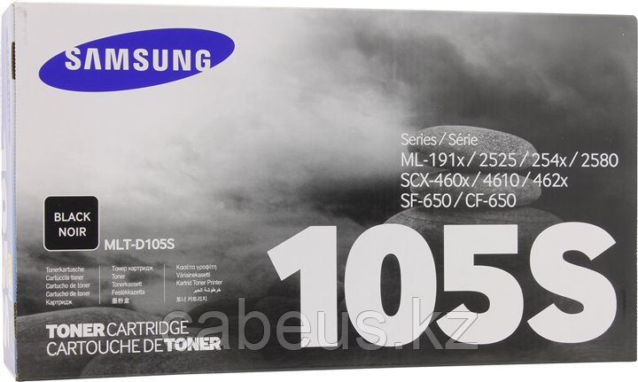 Картридж Samsung MLT-D105S Black - фото 1 - id-p113366907