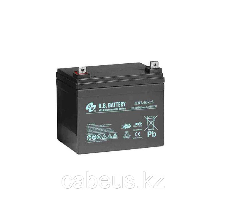 Аккумулятор для ИБП B.B.Battery HRL, 155х129х195 мм (ВхШхГ), необслуживаемый электролитный, 12V/38 Ач, - фото 1 - id-p113385750