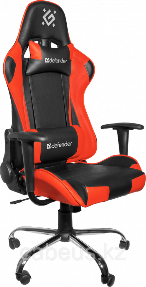 Игровое кресло Defender Azgard Black/Red - фото 1 - id-p113371862