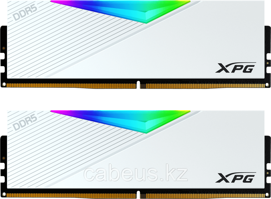 Оперативная память 64Gb DDR5 5600MHz ADATA XPG Lancer RGB (AX5U5600C3632G-DCLARWH) (2x32Gb KIT) - фото 1 - id-p113379769