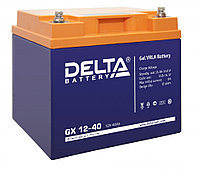 Аккумулятор для ИБП Delta Battery GX, 170х165х197 мм (ВхШхГ), необслуживаемый электролитный, 12V/40 Ач,
