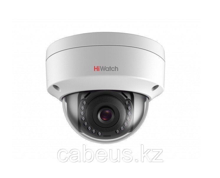 Сетевая IP видеокамера HiWatch, купольная, улица, 4Мп, 1/3 , 2560х1440, ИК, цв:0,01лк, об-в:2,8мм, DS-I452 - фото 1 - id-p113386747