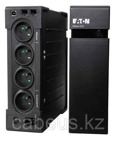 ИБП Eaton Ellipse ECO, 650ВА, usb кабель в комплекте, линейно-интерактивный, универсальный, 81х235х263 - фото 1 - id-p113384780