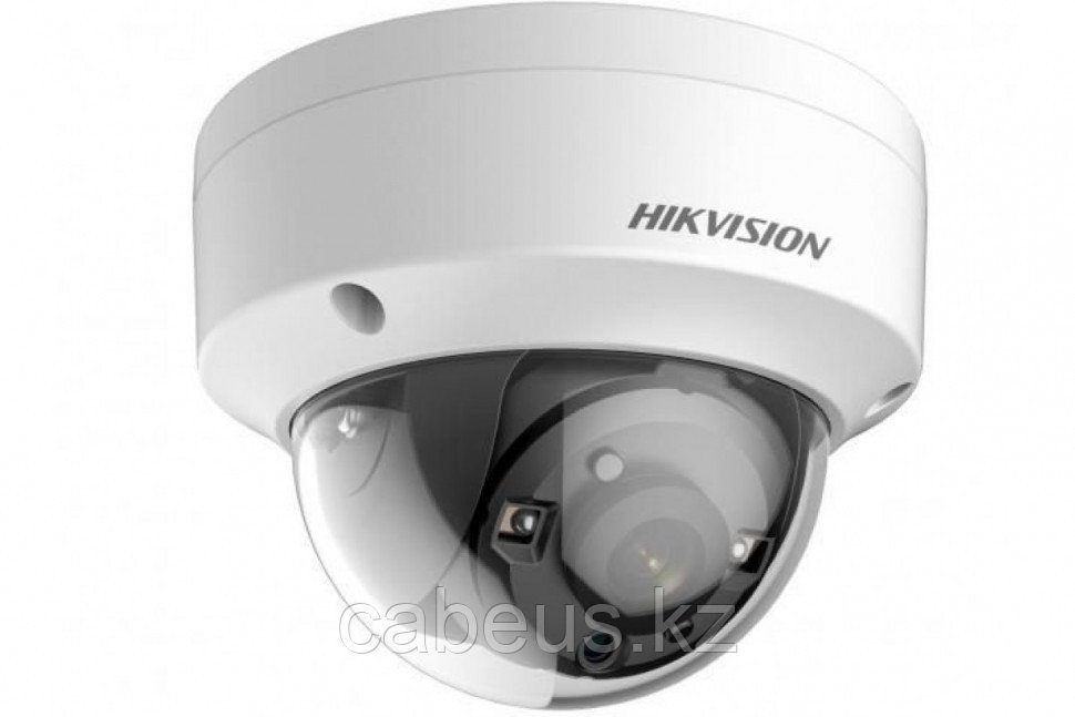 Сетевая IP видеокамера HIKVISION, купольная, улица, 1/3 , ИК-фильтр, цв: 0,01лк, фокус объе-ва: 2,8мм, цвет: - фото 1 - id-p113386761