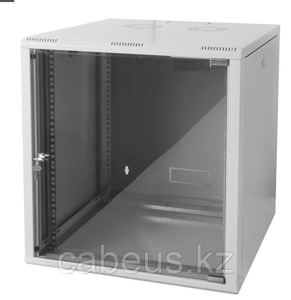 Шкаф телекоммуникационный настенный Datarex, 19", 4U, 135х600х600 мм (ВхШхГ), дверь: металл, боковая панель: - фото 1 - id-p113390769