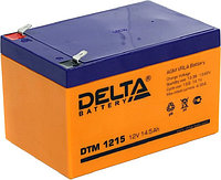 Аккумулятор для ИБП Delta Battery DTM, 98х98х151 мм (ВхШхГ), Необслуживаемый свинцово-кислотный, 12V/14,5
