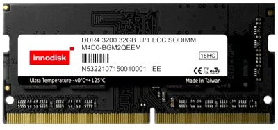 Оперативная память 32Gb DDR4 3200MHz Innodisk ECC SO-DIMM (M4D0-BGM2QEEM) - фото 1 - id-p113362325