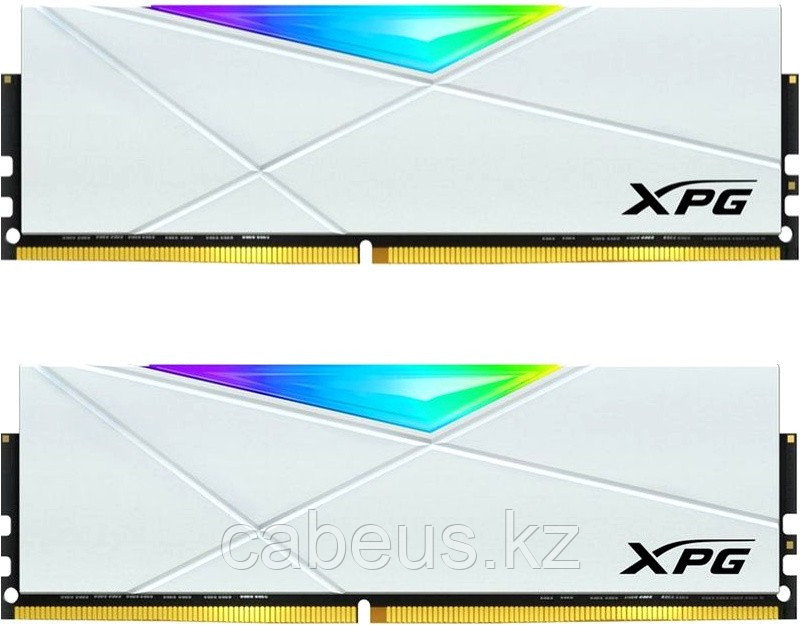 Оперативная память 16Gb DDR4 3600MHz ADATA XPG Spectrix D50 RGB (AX4U36008G18I-DW50) (2x8Gb KIT) - фото 1 - id-p113379797