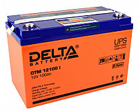 Аккумулятор для ИБП Delta Battery DTM I, 222х173х333 мм (ВхШхГ), свинцово-кислотные, 12V/100 Ач, цвет: