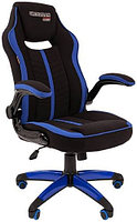 Игровое кресло Chairman Game 19 Black/Blue (00-07060631)
