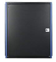 Шкаф телекоммуникационный настенный Datarex, 19", 15U, 624х600х600 мм (ВхШхГ), дверь: металл, боковая панель: