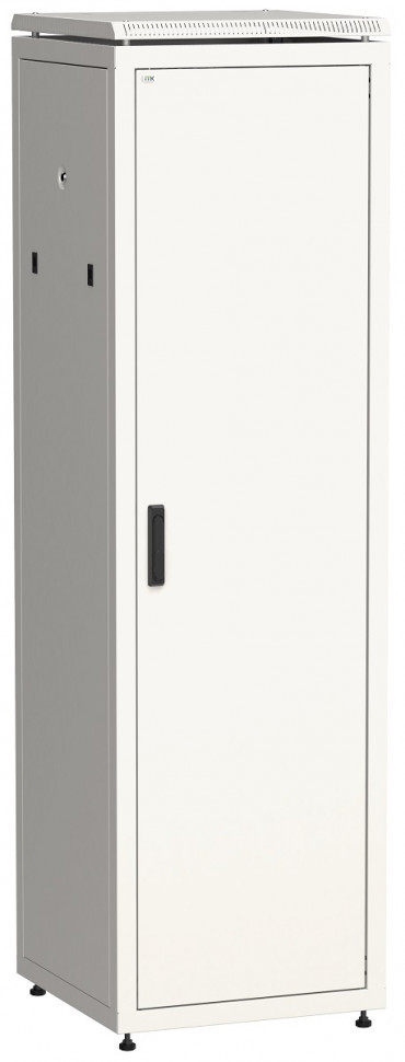 Шкаф телекоммуникационный напольный ITK LINEA N, IP20, 42U, 2055х600х600 мм (ВхШхГ), дверь: металл, задняя - фото 1 - id-p113391803