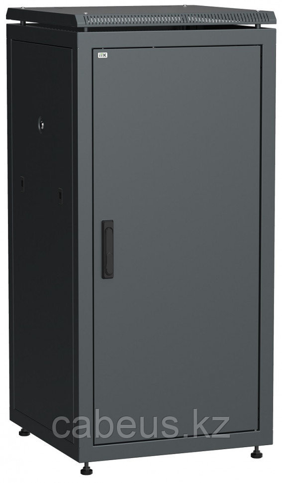 Шкаф телекоммуникационный напольный ITK LINEA N, IP20, 18U, 980х600х800 мм (ВхШхГ), дверь: металл, задняя - фото 1 - id-p113391807