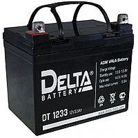 Аккумулятор для ИБП Delta Battery DT, 180х131х197 мм (ВхШхГ), Необслуживаемый свинцово-кислотный, 12V/33 Ач,