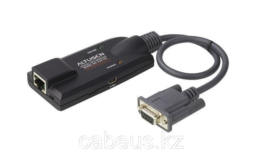 Переходник Aten, RJ45/DB-9/USB(Type В), 220 х 430 х 900 мм, (KA7140-AX) - фото 1 - id-p113398779