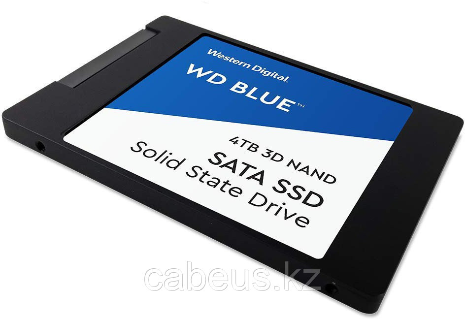 Накопитель SSD 4Tb WD Blue (WDS400T2B0A) - фото 1 - id-p113379828