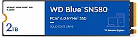 SSD жетегі 2Tb WD Blue SN580 (WDS200T3B0E)