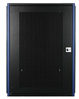 Шкаф телекоммуникационный настенный Datarex, 19", 18U, 757х600х600 мм (ВхШхГ), дверь: перфорация, боковая