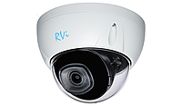 Видеокамера IP купольная RVi-1NCDX2368 (2.8) white