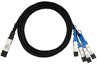 Кабель QSFP28 LR-LINK (Linkreal) QSFP28-4XSFP28-DAC-5M