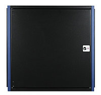 Шкаф телекоммуникационный настенный Datarex, 19", 12U, 490х600х600 мм (ВхШхГ), дверь: металл, боковая панель: