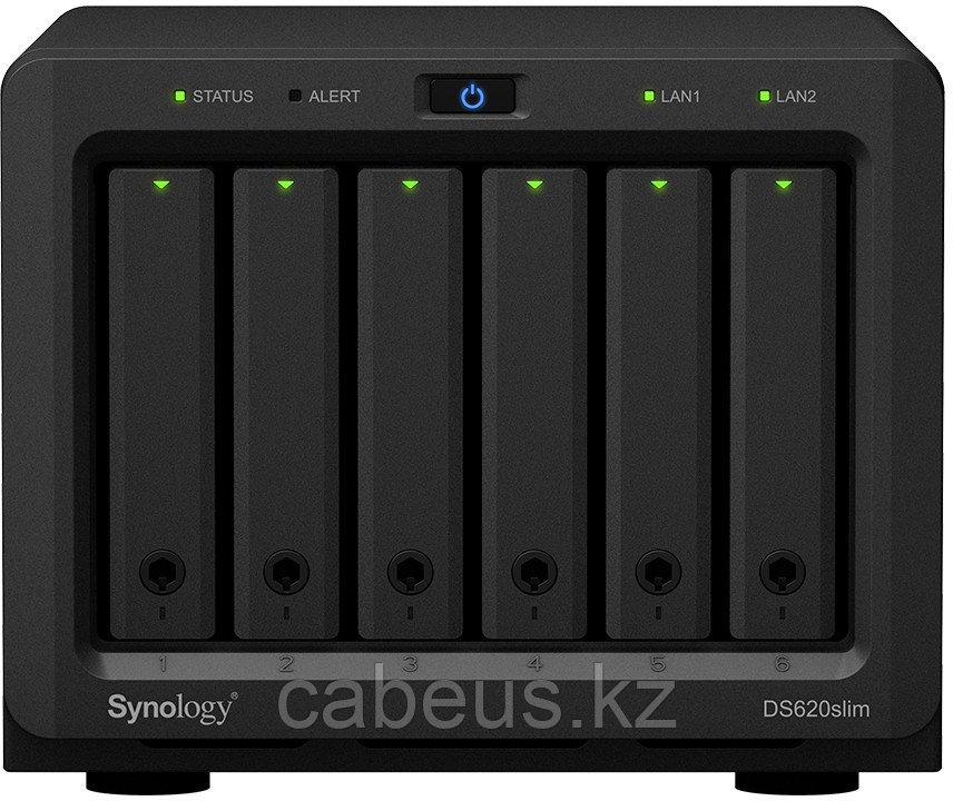 Сетевое хранилище (NAS) Synology DS620slim - фото 1 - id-p113355456