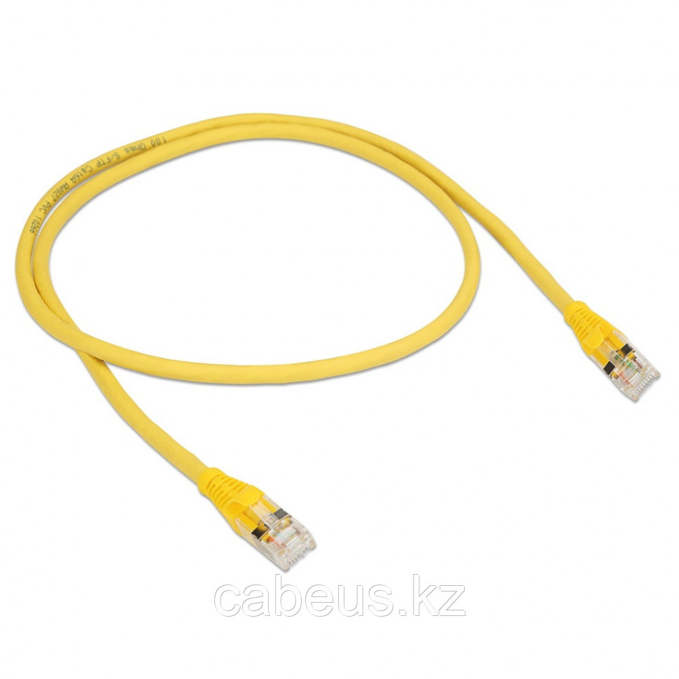 Шнур коммутационный Legrand LCS3, кат. 6A, экр., S/FTP, RJ45/RJ45, 5м, PVC, AWG26, жёлтый, (051783) - фото 1 - id-p113387826