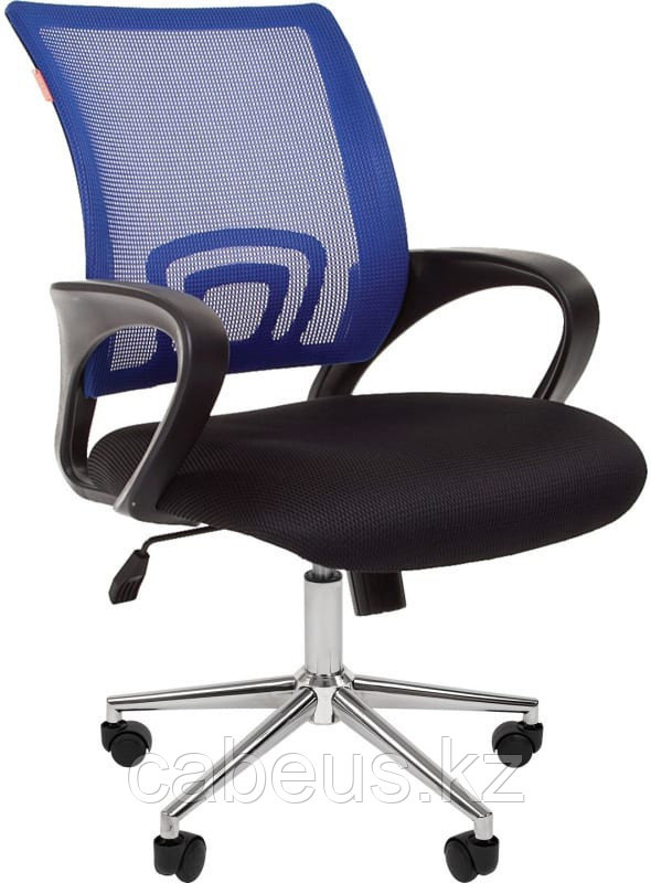 Офисное кресло Chairman 696 TW Blue/Chrome - фото 1 - id-p113371964